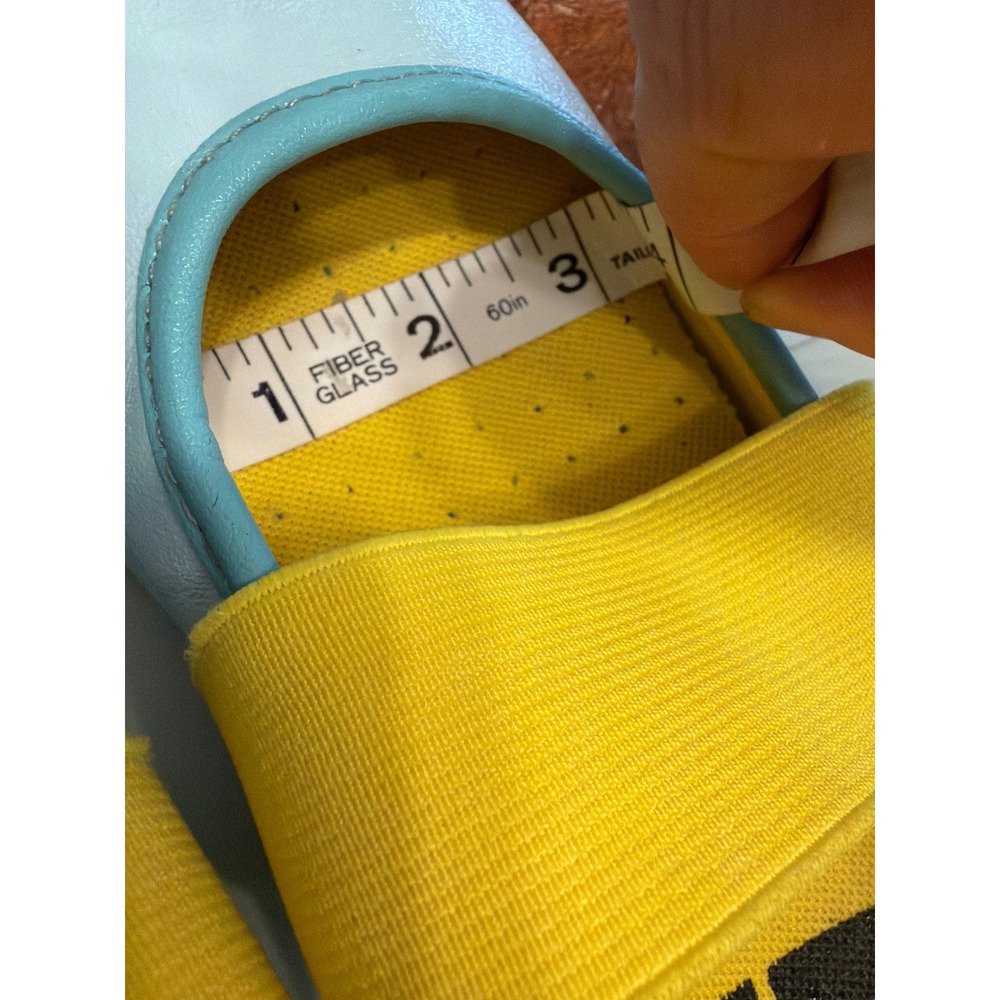 Vintage Y2K Royal Elastics Ballet Flat Shoes Blue Yellow Colorblock Kidcore  W8 - Picture 15 of 15
